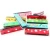 Import Musical Instruments Children Harmonica Wooden 16 Hole Double Row Color Pattern Kids Toys Educational from China