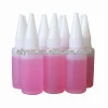Nail glue pink color,waterproof nail glue