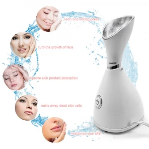 Nano Face Steam Machine Ionic Face Steamer Facial Deep Cleaning Portable Home Warm Mist Humidifier Facial Steamer