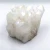 Import Natural aura electroplating white crystal cluster raw mineral specimen for feng shui crafts from China