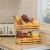 Import Nature Bamboo 2 Tier Fruit Stand Display Rack Holder Fruit Baskets Home Storage and Display from China