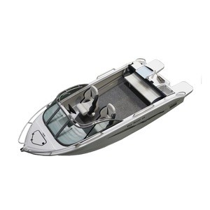 New 17ft aluminum luxury runabout motor boat for sale