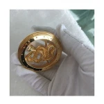 New alloy automatic belt buckle for men's retro copper belt used for ratchet buckle belt buckle head