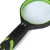 Import New Arrival LED Magnifying Glass 4X, 75mm Large Reading Magnifier with Rubber Handle for Seniors from China