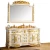 Import New Arrival Luxury European Royal Designed Golden Bathroom Vanity for Sale BF12-08264b from China