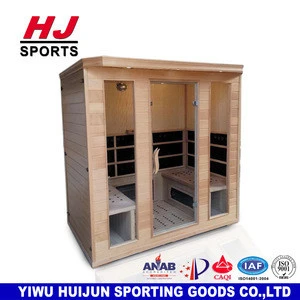 New Arrival Steam Sauna Room Combination for 4 People Infrared Sauna Room HJ-50087