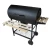 Import New Arrivals outdoor oil drum heavy luxury Smokeless grill trolley cart trailer bbq charcoal grill for garden from China