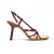 Import New Arrivals Women Shoes 2021 Sexy Snake Print Wooden Sole Special Shaped Toe Stilettos Women High Heel Shoes Summer Sandals from China