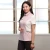 Import New Arrivals Women Uniforms Beautician Uniforms Short Sleeves Pants Suit for Waitress Receptionist Beautician from China