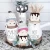 Import New Design Ceramic Lovely Coffee Mug Cartoon Marshmallow Mugs 4 PCS A Set Gift and Premium from China