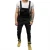 Import New Design Fashion Skinny Denim Jumpsuit Men Jeans 2020  BibTrousers black  Overalls men jeans from China