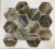 Import New Design good quality Hexagon Mosaic Wall Tile inkjet printing glass mix marble stone mosaic tiles from China