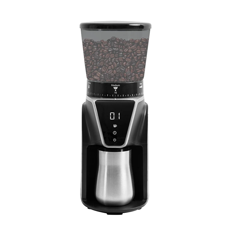 New Design Stainless Steel Electric Conical Burr Coffee Grinder