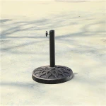 new design water plastic insert patio umbrella base