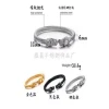 New fashion titanium steel bracelet Jindian Mahua double leading stainless steel bracelet factory direct sales