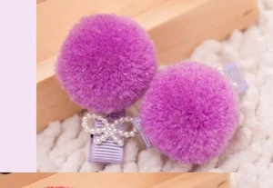 New Handmade Pet Products Sweet Dog Dog hair accessories Pet hairpin Pearl Bow Clip Dog Grooming Accessories