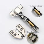 New Iron bird alloy removable hydraulic kitchen door cabinet spring hinge
