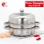 Import new kitchen products chinese stainless steel food steamer chinese double boiler pot for cooking from China