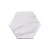 Import New model carrara natural marble stone effect ceramic white hexagon living room floor tile from China