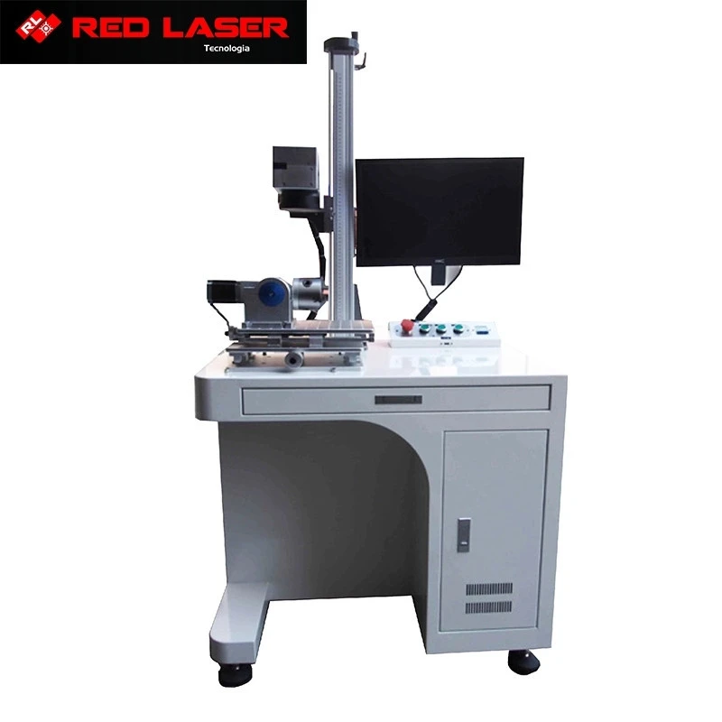 New pricesmall cnc 20 watt fiber laser marking cutting machine for leather