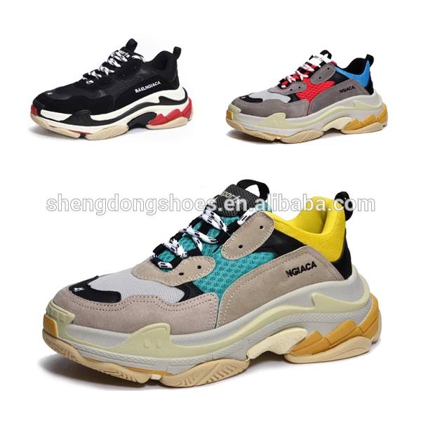 New top hot selling style triple s fashion sport shoes trainers factory