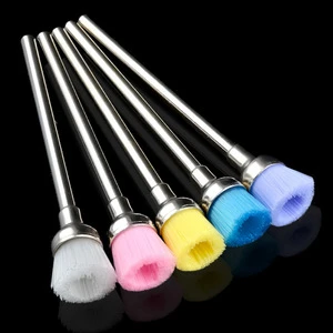 Newest High quality Professional Polish pedicure Tool cleaning nail drill brush
