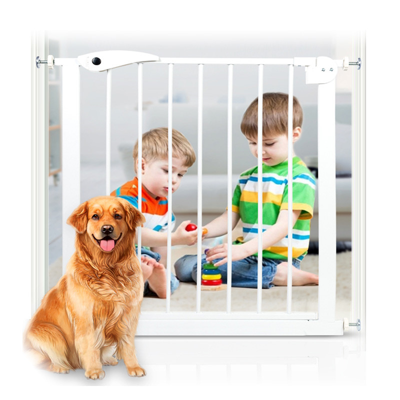 Newest Safety Smart Baby Guard Gate Fence, Baby Child Safety Products Mounted In Door Pet Barrier