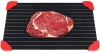 newest style aluminium meat food fast defrosting tray for kitchen use