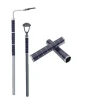 Newly designed solar street light pole 80w 90w flexible plate-covered tube light pole