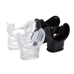 Non-toxic Replaceable transparent Silicone Mouthpiece for Diving Snorkels