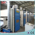 Non woven felt making machine for automotive felt