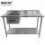Import NSF China manufacturer work table kitchen equipment hotel with certificate from China