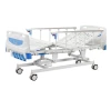 Nursing supplies multi-functional icu medical manual four cranks three function hydraulic hospital bed