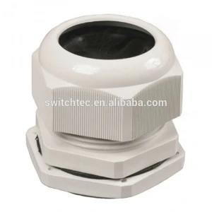 Nylon Cable Glands with no hole rubber 1/2 npt