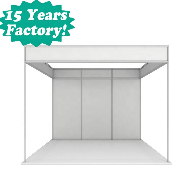 Octagon System 3x3m Aluminum Shell Scheme Stands High quality Aluminum Extrusion trade show booth