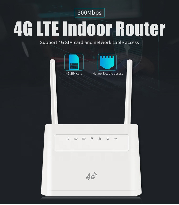 Buy Oem 4g Lte 300mbps Router Cpe Router Xm220 With Sim Card Slot from ...