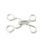 Import Oem And Odm Best Price 23.1X13.8Mm Copper Eco-Fridendly Hook And Bar For Man from Hong Kong