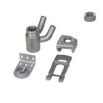 OEM customized welding terminal car camera windshield glass suction mount with n investment mold die casting