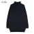 Import OEM New Design Plus Size High Neck Knitted Pullover Turtleneck Sweater Woman from China