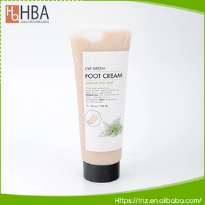 OEM smooth skin care 240ml natural foot cream for cracked heels