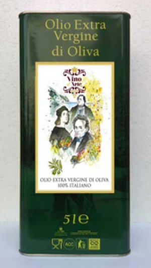 OLIVE EXTRA ITALIAN 100% EXTRA VIRGIN OLIVE OIL - 5 L Fruit Oil Organic Cultivation Cold Pressed 100% Purity FROM Marche Italy