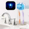 Oral Hygiene Electric UV Light Small Toothbrush Sterilizer Portable Single Toothbrush Sanitizer for Travel
