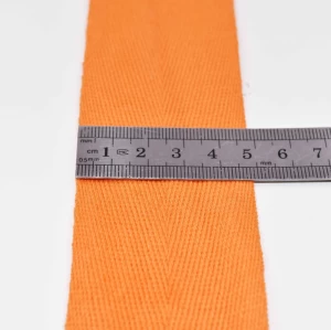 orange 5cm Cotton Webbing for Bags