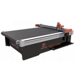 Oscillating knife carton box Honeycomb Board corrugated board cutting machine with auto feed system
