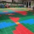 Import outdoor and indoor Polypropylene interlock plastic flooring and playground portable floor from China