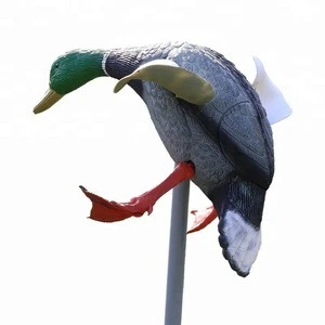 Outdoor Waterproof Wild Motion Animal Molds Flying Duck Decoy for Hunting