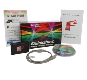 Pangolin laser software FB3QS with QuickShow ILDA PC laser software