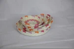 paper rope storage box plate durable Home School Office Organization
