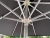 Import patio  parasol 2.7 meter Round type  wood texture aluminum patio  SYF brand ombrelloni spiaggia from China