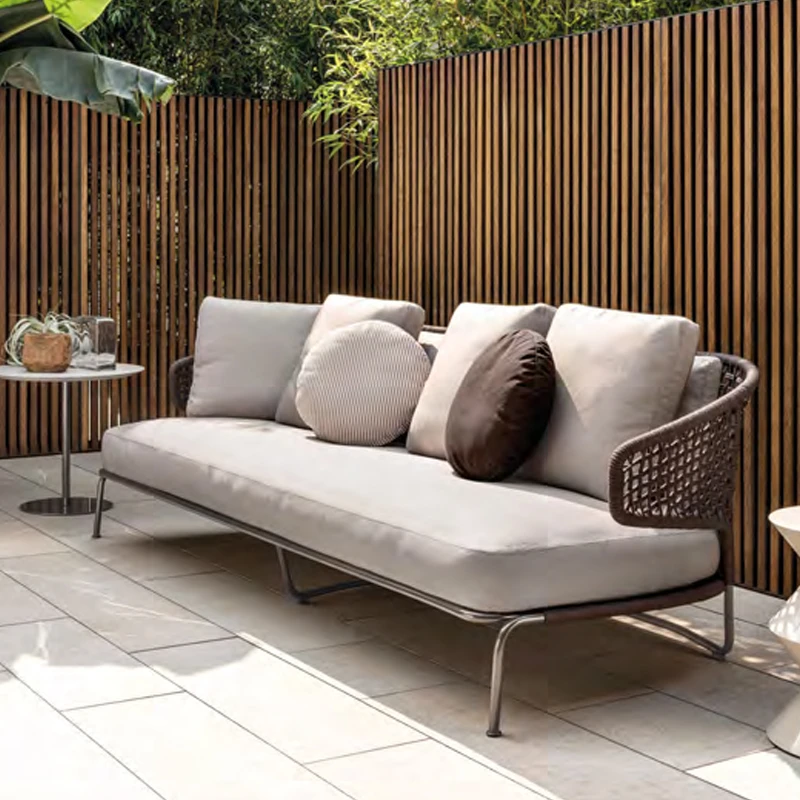 Patio used outdoor waterproof furniture sofa garden sets